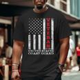 Us Coast Guard Veteran Uscg American FlagVeteran Big and Tall Men T-shirt