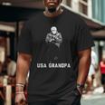 Usa Grandpa Big and Tall Men T-shirt