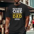 Vintage Number One Deadbeat Dad 2021 Father's Day Big and Tall Men T-shirt