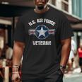 Vintage Us Air Force Veteran Vintage Usaf Veteran Big and Tall Men T-shirt