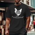 Wicked Chickends Lay Deviled Eggs Big and Tall Men T-shirt