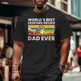 World's Best Leopard Gecko Dad Ever Big and Tall Men T-shirt