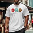 Dad Donuts Doughnut Day 2022 Big and Tall Men T-shirt