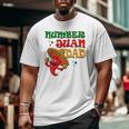 Mens Numbers Juan Dad Spanish Dad Best Dad Ever Mexican Big and Tall Men T-shirt