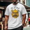 He Or She Father To Bee Gender Baby Reveal Announcement Big and Tall Men T-shirt