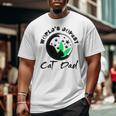 World’S Dopest Cat Dad Big and Tall Men T-shirt