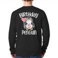 5Th Birthday Penguin 5 Year Old Birthday Back Print Long Sleeve T-shirt