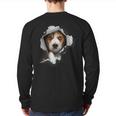 Beagle Lover Dog Lover Beagle Owner Beagle Back Print Long Sleeve T-shirt