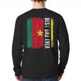 Best Cameroonian Dad Ever Cameroon Daddy Father's Day Back Print Long Sleeve T-shirt