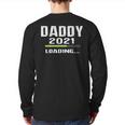 Best Expecting Dad Daddy Loading Father From Pregnant Back Print Long Sleeve T-shirt