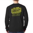 The Best Granddaddy In The Galaxy Back Print Long Sleeve T-shirt