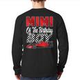Car Racing Mimi Of The Birthday Boy Formula Race Car Back Print Long Sleeve T-shirt