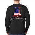 Cool Liberty Bell American Let Freedom Ring Back Print Long Sleeve T-shirt