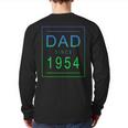 Dad Since 1954 54 Aesthetic Promoted To Daddy Father Bbkfmp Back Print Long Sleeve T-shirt