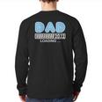 Dad Est 2022 Loading Future New Daddy Baby Father's Day Back Print Long Sleeve T-shirt