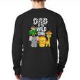 Dad Of The Wild One Zoo Back Print Long Sleeve T-shirt