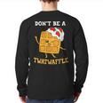 Don't Be A Twatwaffle Waffle Maker Back Print Long Sleeve T-shirt