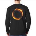 Dueling Dragons Fire Ring Back Print Long Sleeve T-shirt