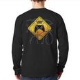 Gamer Zone Sign Warning Video Games Place Boys Back Print Long Sleeve T-shirt