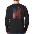 Granddaddy American Flag For Men Father's Day Back Print Long Sleeve T-shirt