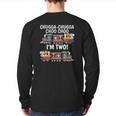 Grandpa When My Grandkids Need Me I'll Step Out Of And Protect What's Mine Grandfather Lion Back Print Long Sleeve T-shirt