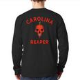 Hot Pepper Carolina Reaper Chilihead Spicy Food Lover Back Print Long Sleeve T-shirt