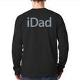 Idad Father's Day Back Print Long Sleeve T-shirt