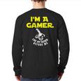 I'm A Gamer Like My Father Before Me Back Print Long Sleeve T-shirt