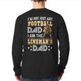 I'm Not Just Any Football Dad I Am The Lineman's Dad Back Print Long Sleeve T-shirt