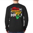 I'm Rooting For Every Hbcu Black History Melanin African Back Print Long Sleeve T-shirt