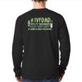 Ivfdad Fertility Treatments On Transfer Day Back Print Long Sleeve T-shirt