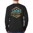 Kings Canyon Vintage Kings Canyon National Park Back Print Long Sleeve T-shirt