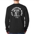 Let Liberty Ring Patriotic Liberty Bell Freedom Back Print Long Sleeve T-shirt