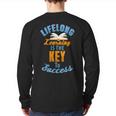 Lifelong Learning Is Key To Success Back Print Long Sleeve T-shirt