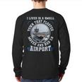 I Lived In A Small Town That Floated US Aircraft Carrier Back Print Long Sleeve T-shirt