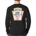 I Love My Dad Best Dad Daddy Of The World Can Fix It Back Print Long Sleeve T-shirt