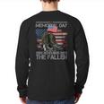 Memorial Day Remember The Fallen Veteran Military Vintage Back Print Long Sleeve T-shirt