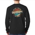 Mens Grandpappy S From Grandchildren Grandpappy Myth Legend Back Print Long Sleeve T-shirt