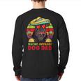 Nacho Average Giant Schnauzer Dog Dad Cinco De Mayo Back Print Long Sleeve T-shirt