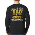 Proud Dad Of A Class 2023 Graduate Fathers Day Men Back Print Long Sleeve T-shirt