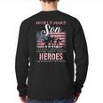 Proud World War 2 Veteran Son Ww2 Grandchild Back Print Long Sleeve T-shirt