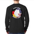 Proudly Served Augsburg Germany Military Veteran Army Vet Back Print Long Sleeve T-shirt