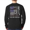 Red Friday For My Son Us Army Military Deployed Veteran Back Print Long Sleeve T-shirt