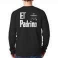 Regalo Para Padrinos De Bautizo Camiseta Graciosa Back Print Long Sleeve T-shirt