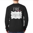 Ring My Bell And Call Me Fire Sauce Tacos Sauce Back Print Long Sleeve T-shirt