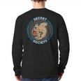 Secret Squirrel Society I Military Service Back Print Long Sleeve T-shirt