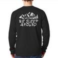 I Like To We Sleep Around Camping Summer Back Print Long Sleeve T-shirt