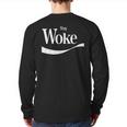 Stay Woke Cola Back Print Long Sleeve T-shirt