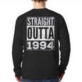 Straight Outta 1994 Birthday Back Print Long Sleeve T-shirt