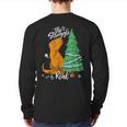 The Struggle Is Real Dinosaur Trex Christmas Tree Xmas Back Print Long Sleeve T-shirt